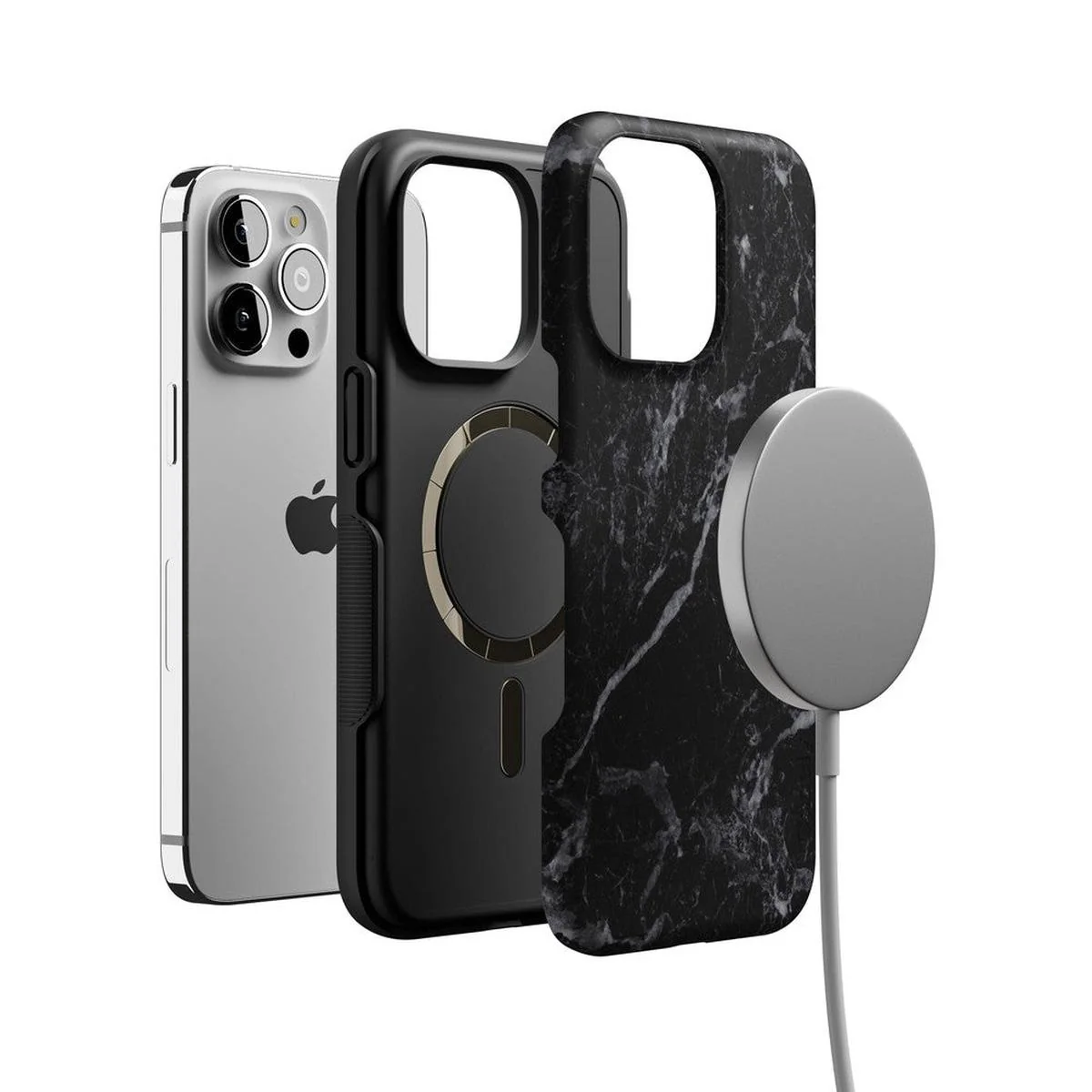 Black Pearl | Classic Black Marble Case - Image 66