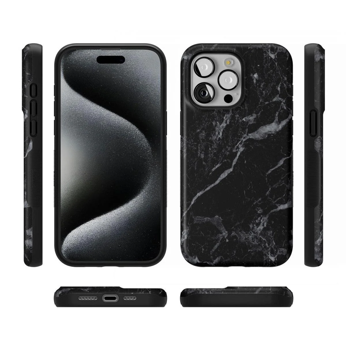 Black Pearl | Classic Black Marble Case - Image 69