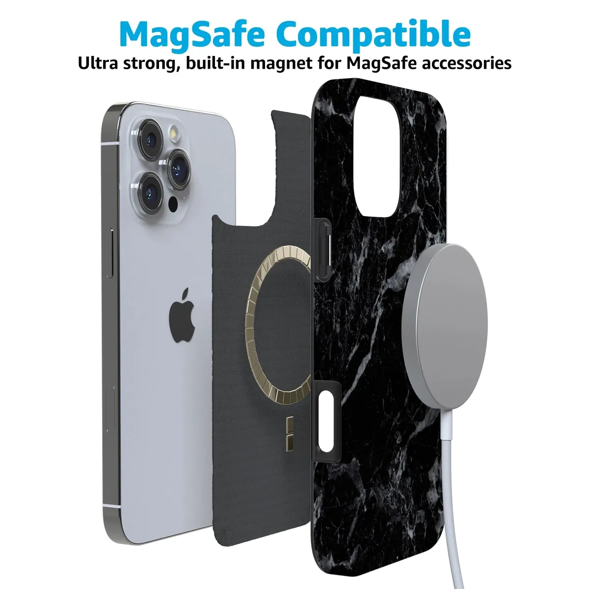 Black Pearl | Classic Black Marble Case - Image 90