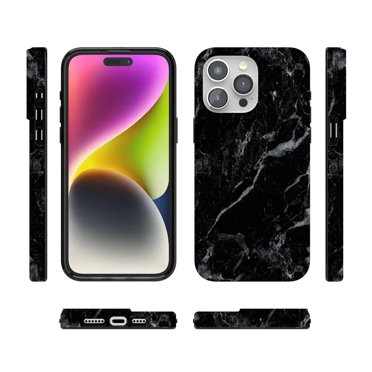 Black Pearl | Classic Black Marble Case - Image 96