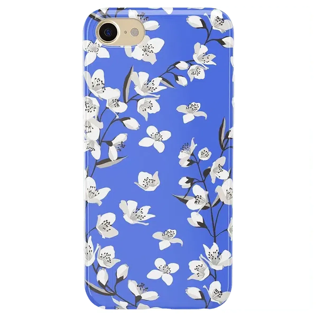 Floral Forest | Blue Cherry Blossom Floral Case - Image 18