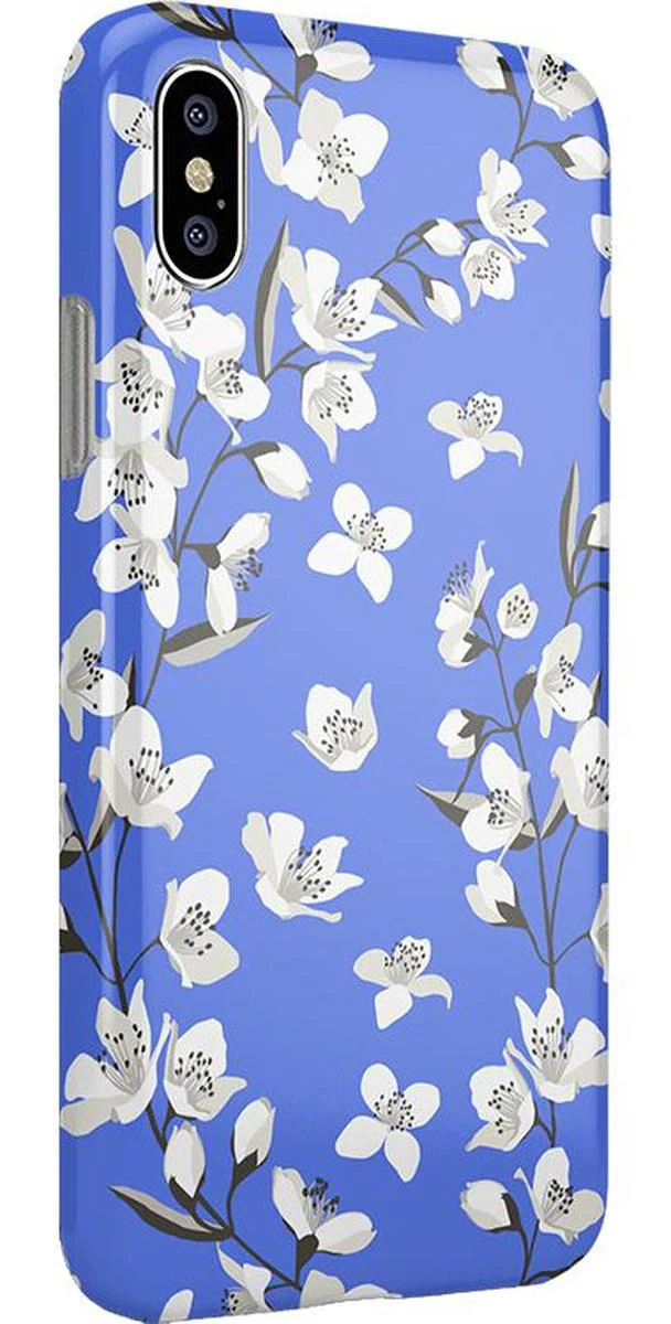 Floral Forest | Blue Cherry Blossom Floral Case - Image 22