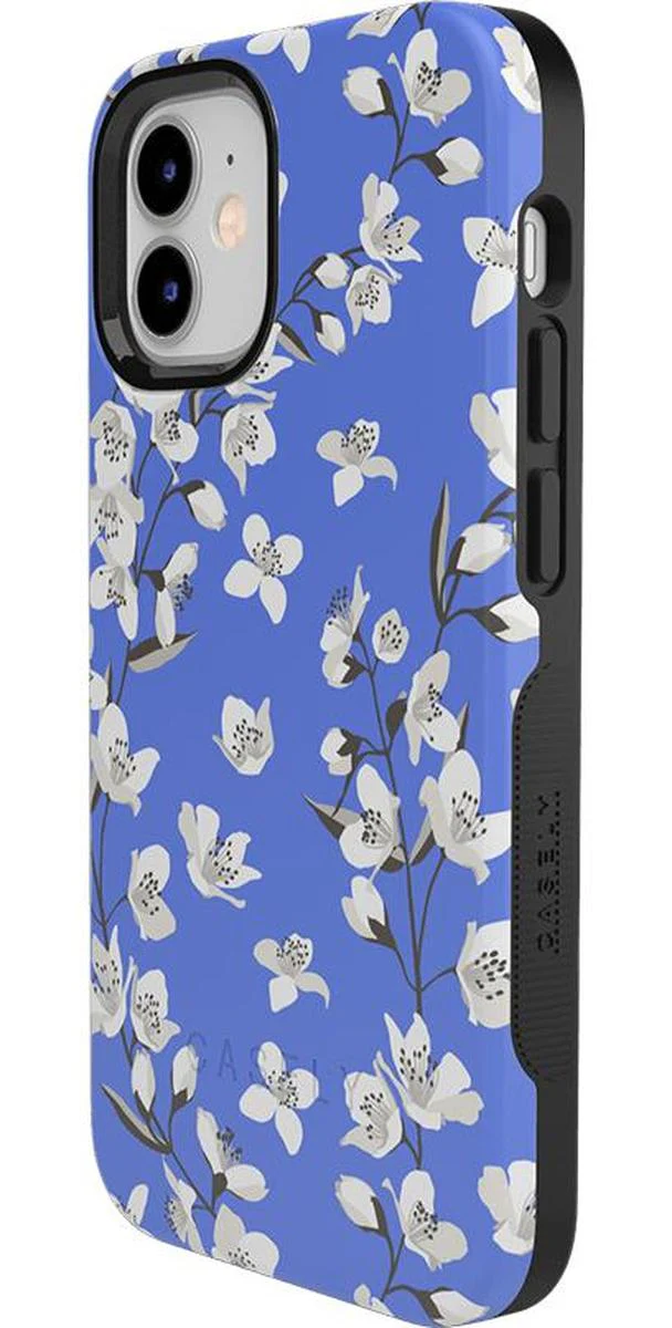 Floral Forest | Blue Cherry Blossom Floral Case - Image 28