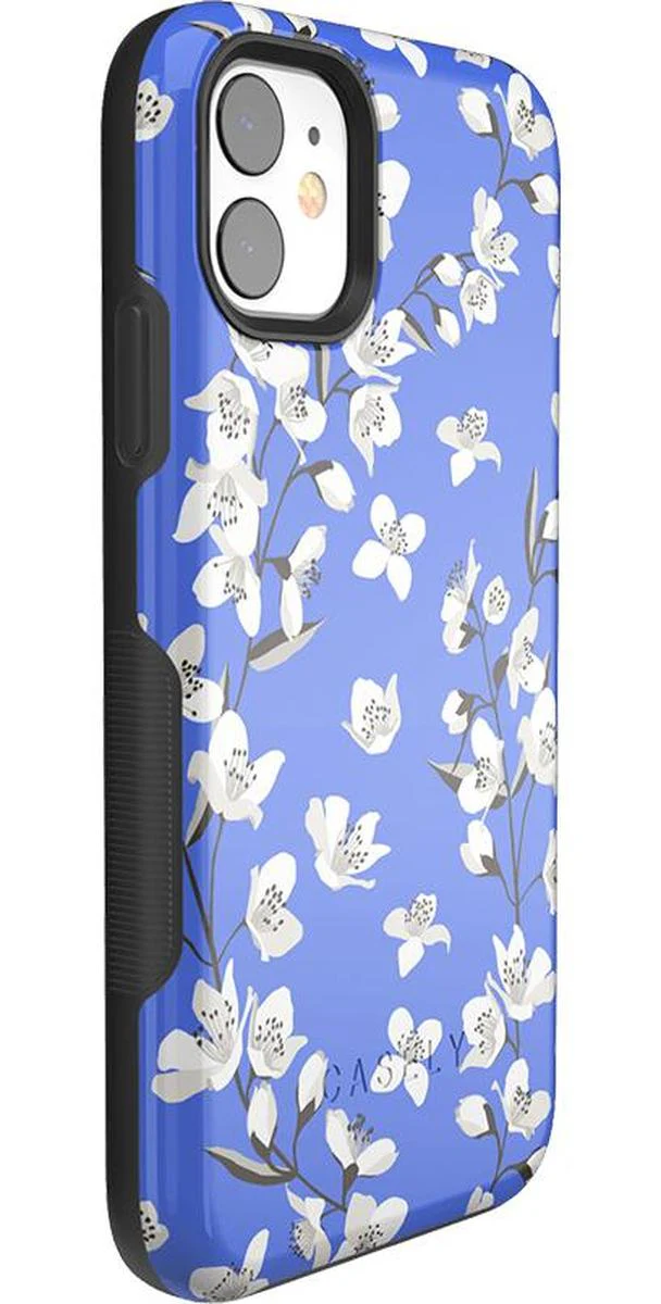 Floral Forest | Blue Cherry Blossom Floral Case - Image 31