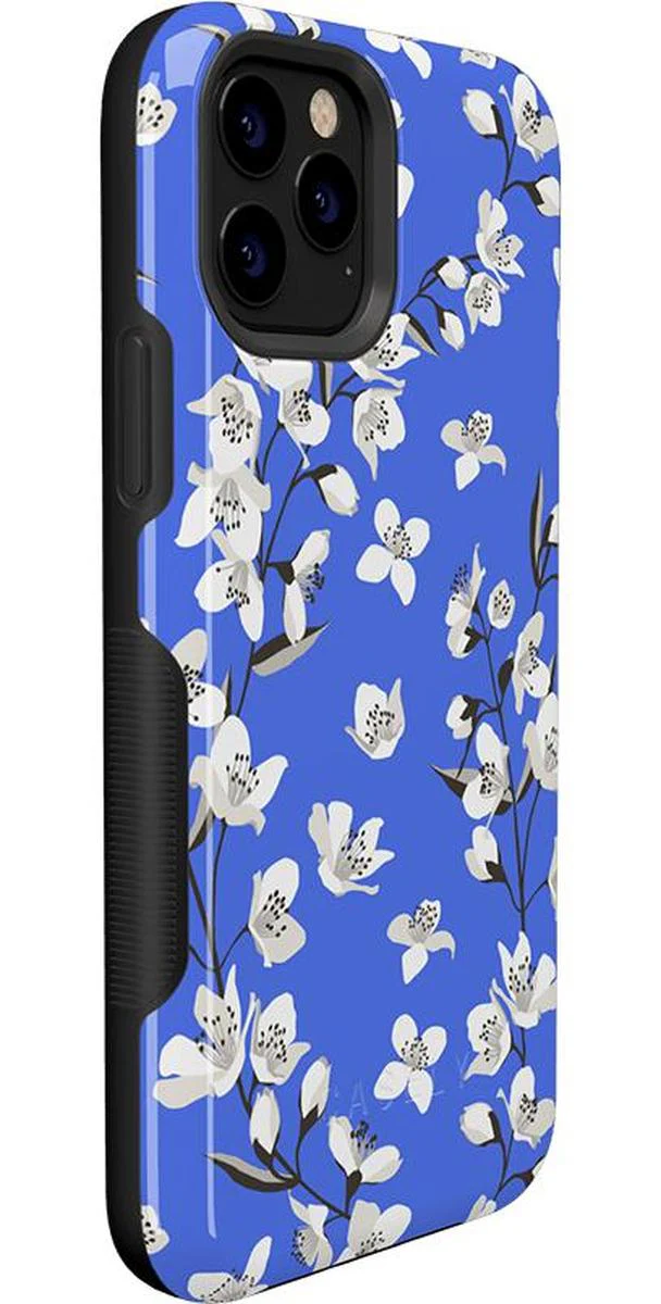 Floral Forest | Blue Cherry Blossom Floral Case - Image 34
