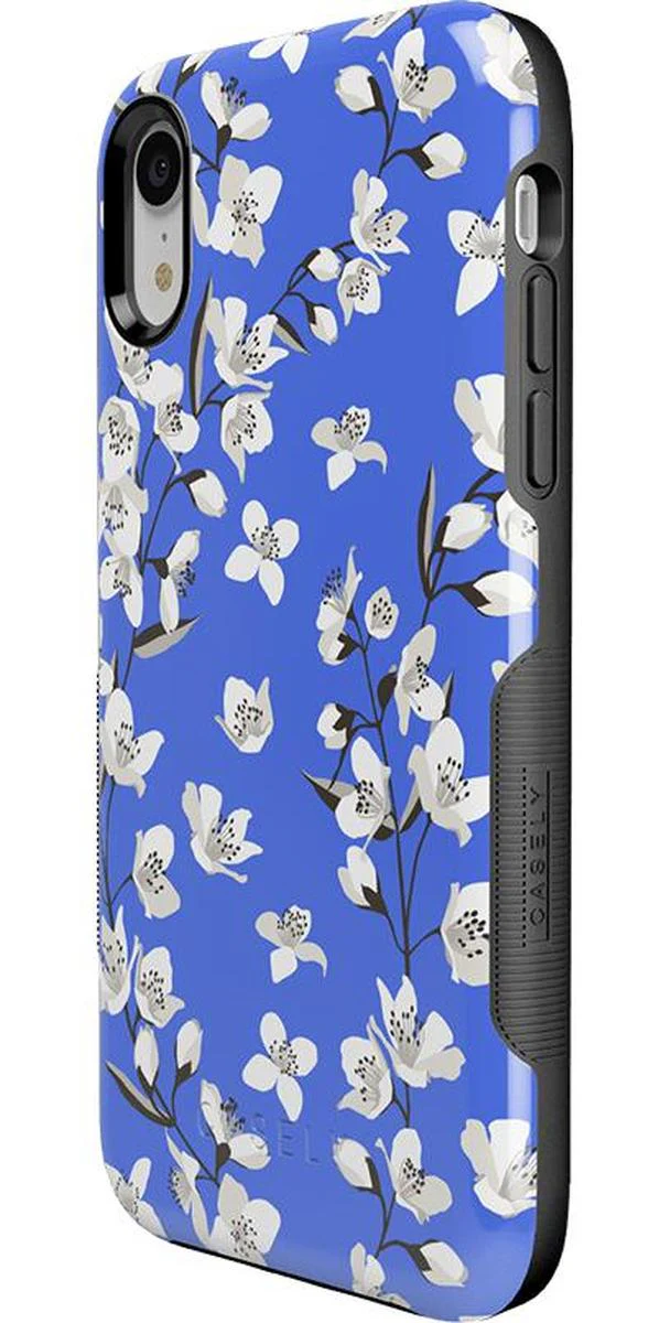 Floral Forest | Blue Cherry Blossom Floral Case - Image 37