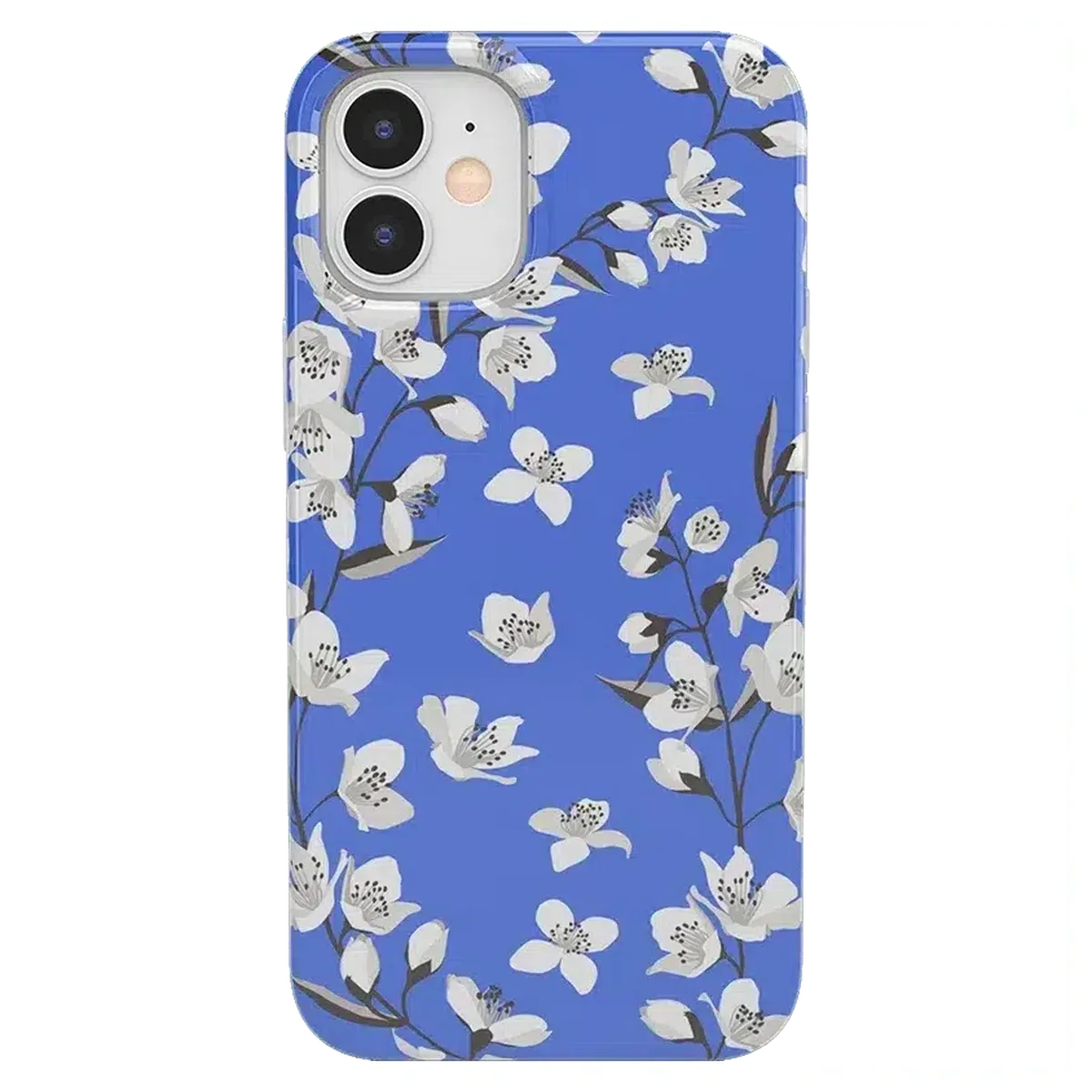 Floral Forest | Blue Cherry Blossom Floral Case - Image 4