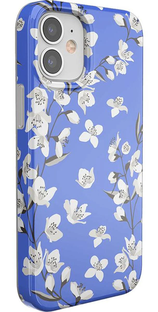 Floral Forest | Blue Cherry Blossom Floral Case - Image 5