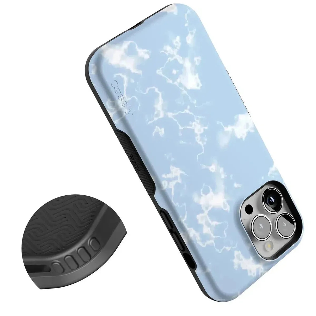 Light Blue Skies | Marble Clouds Case - Image 101