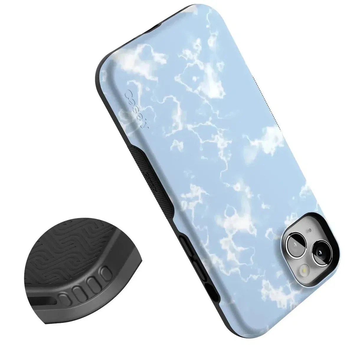 Light Blue Skies | Marble Clouds Case - Image 111