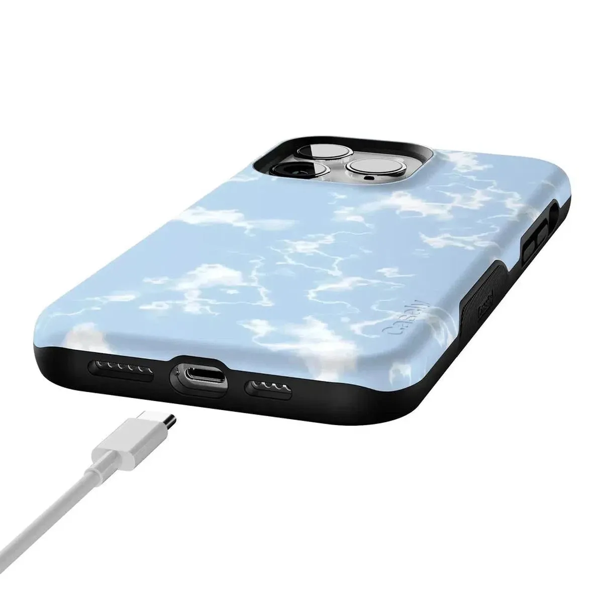 Light Blue Skies | Marble Clouds Case - Image 118