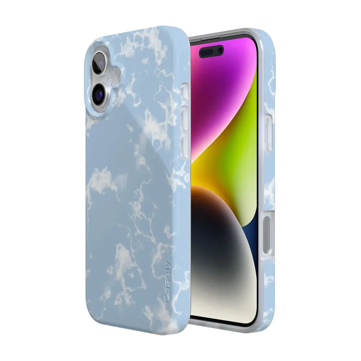 Light Blue Skies | Marble Clouds Case - Image 124