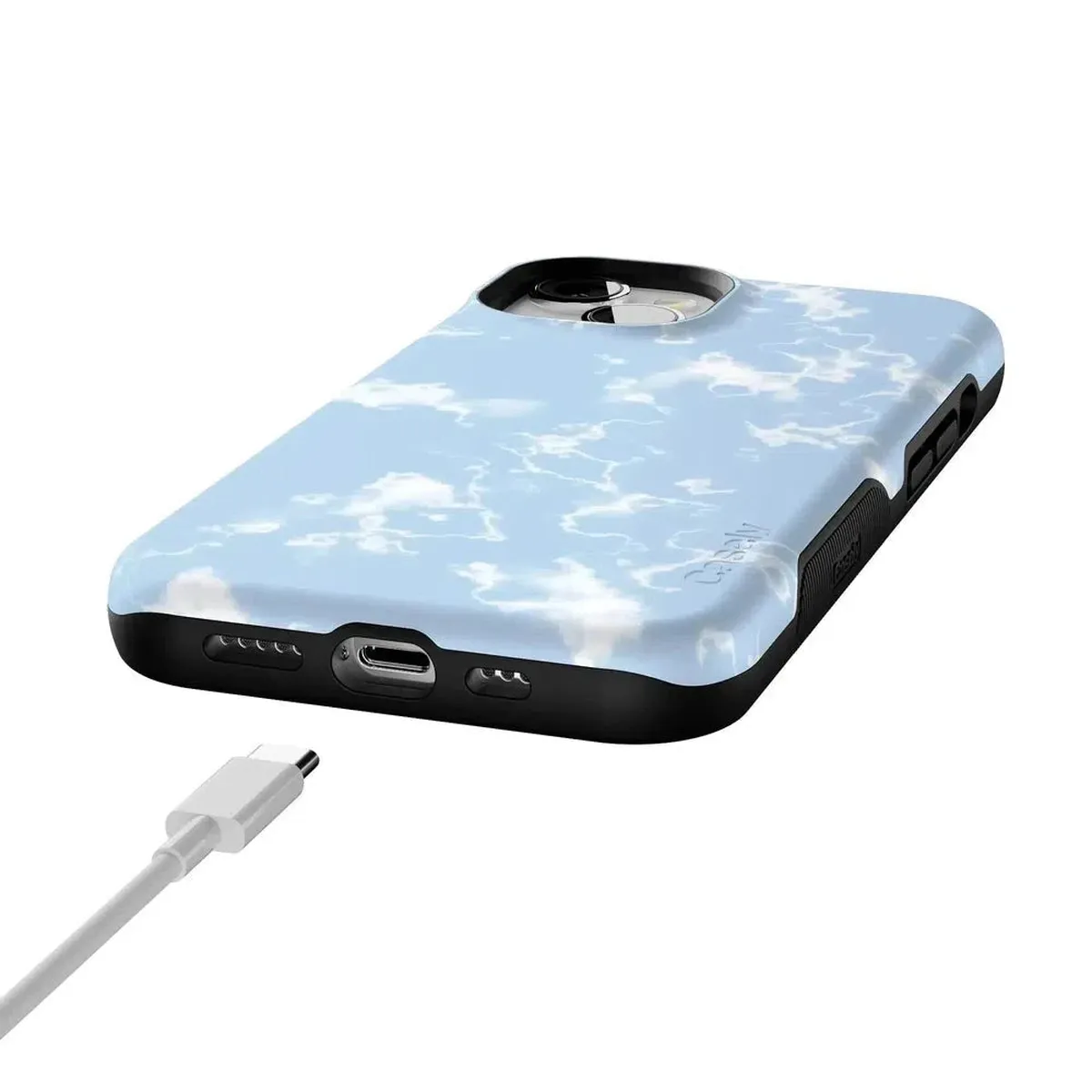 Light Blue Skies | Marble Clouds Case - Image 88
