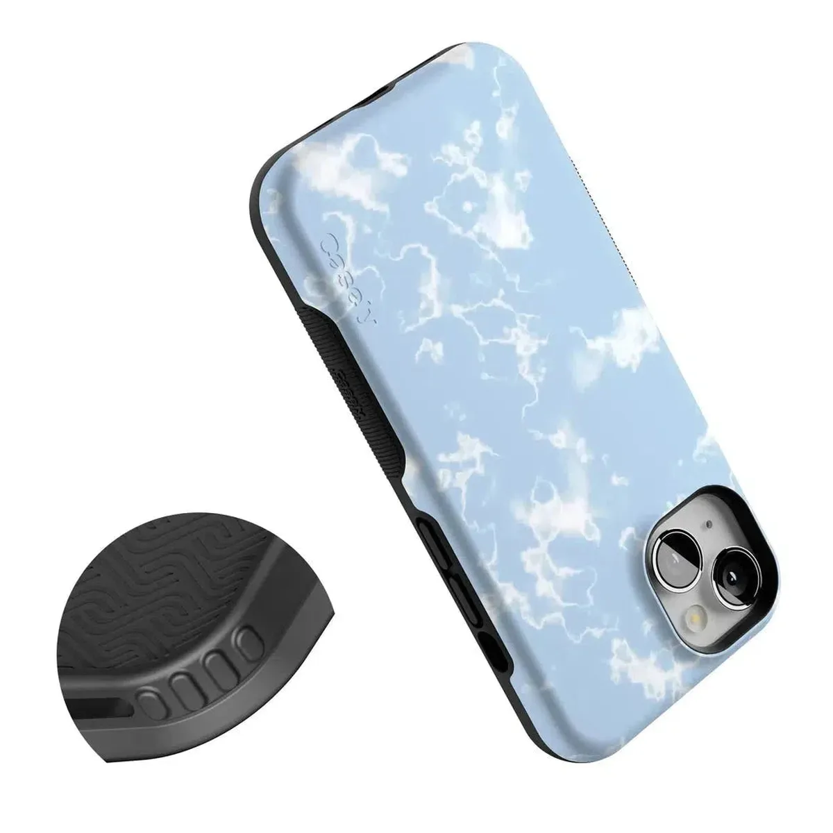 Light Blue Skies | Marble Clouds Case - Image 91