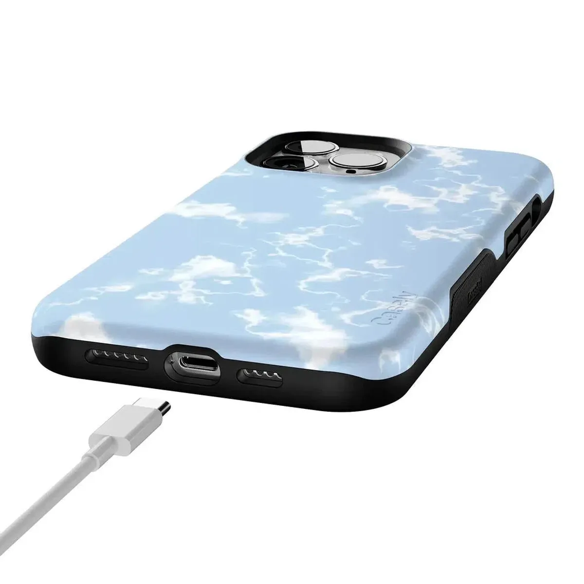 Light Blue Skies | Marble Clouds Case - Image 98