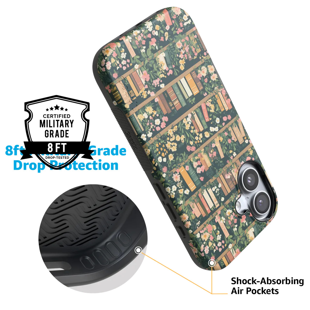 Book Nook | Floral Library Case - Image 32