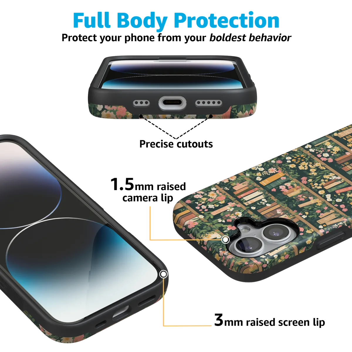 Book Nook | Floral Library Case - Image 38