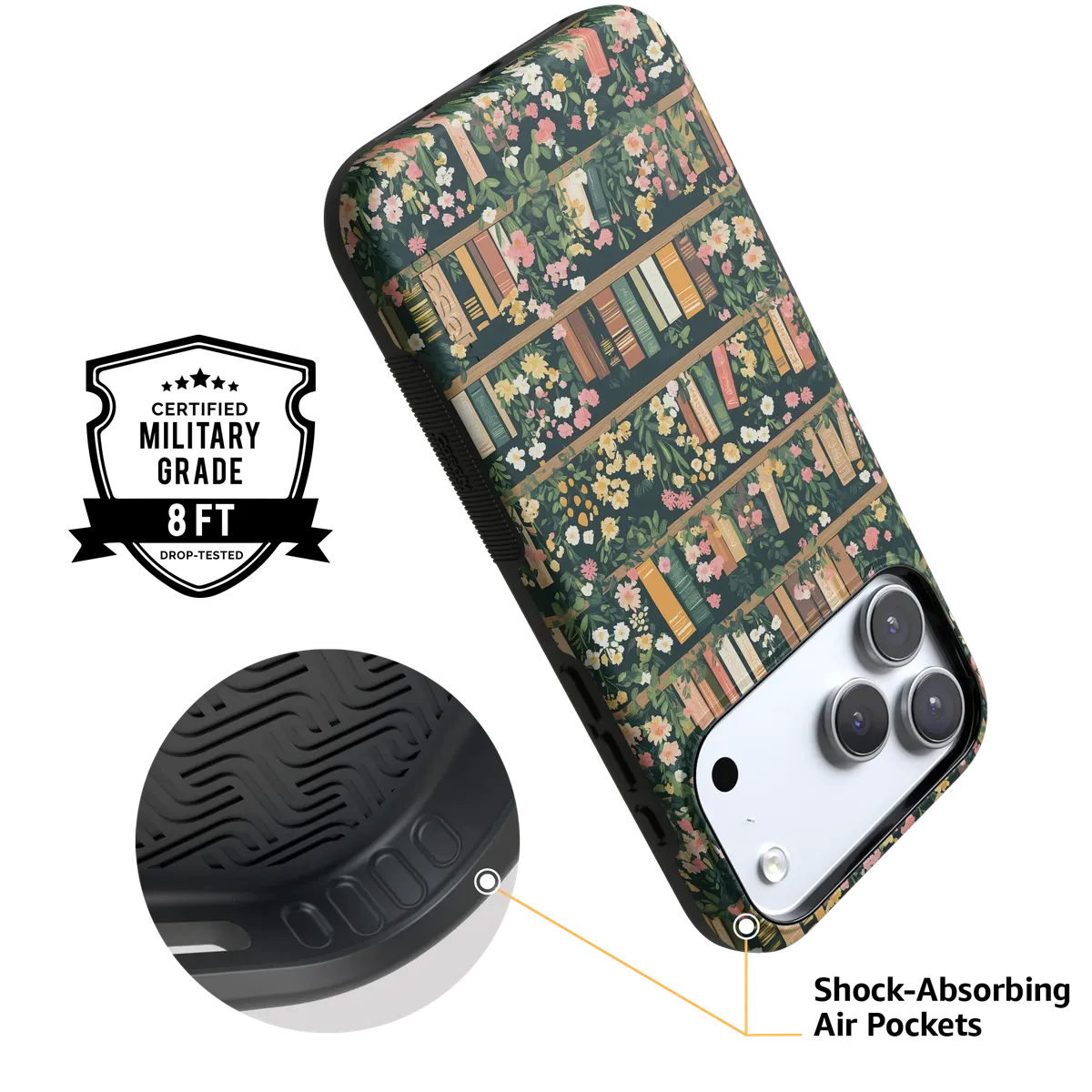 Book Nook | Floral Library Case - Image 5