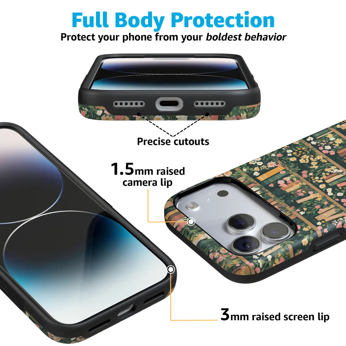 Book Nook | Floral Library Case - Image 6