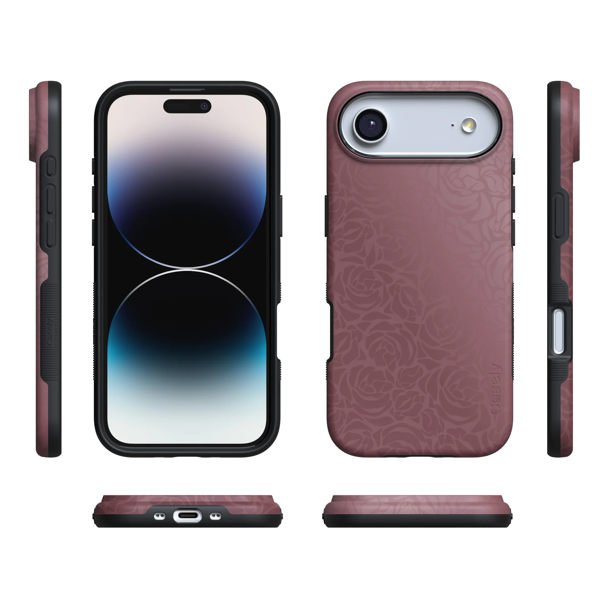 Bordeaux Rose | Moody Monochrome Case - Image 21