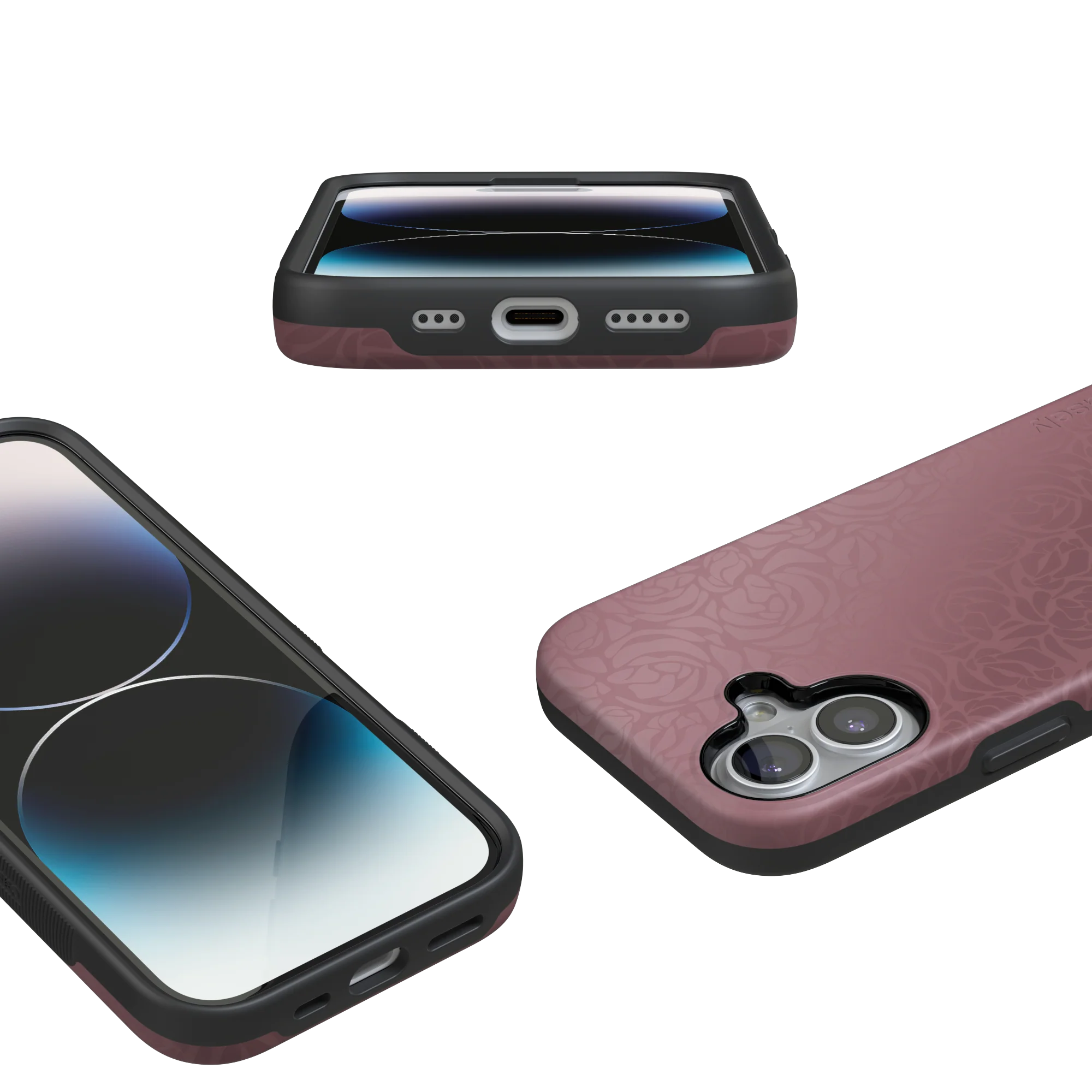 Bordeaux Rose | Moody Monochrome Case - Image 27