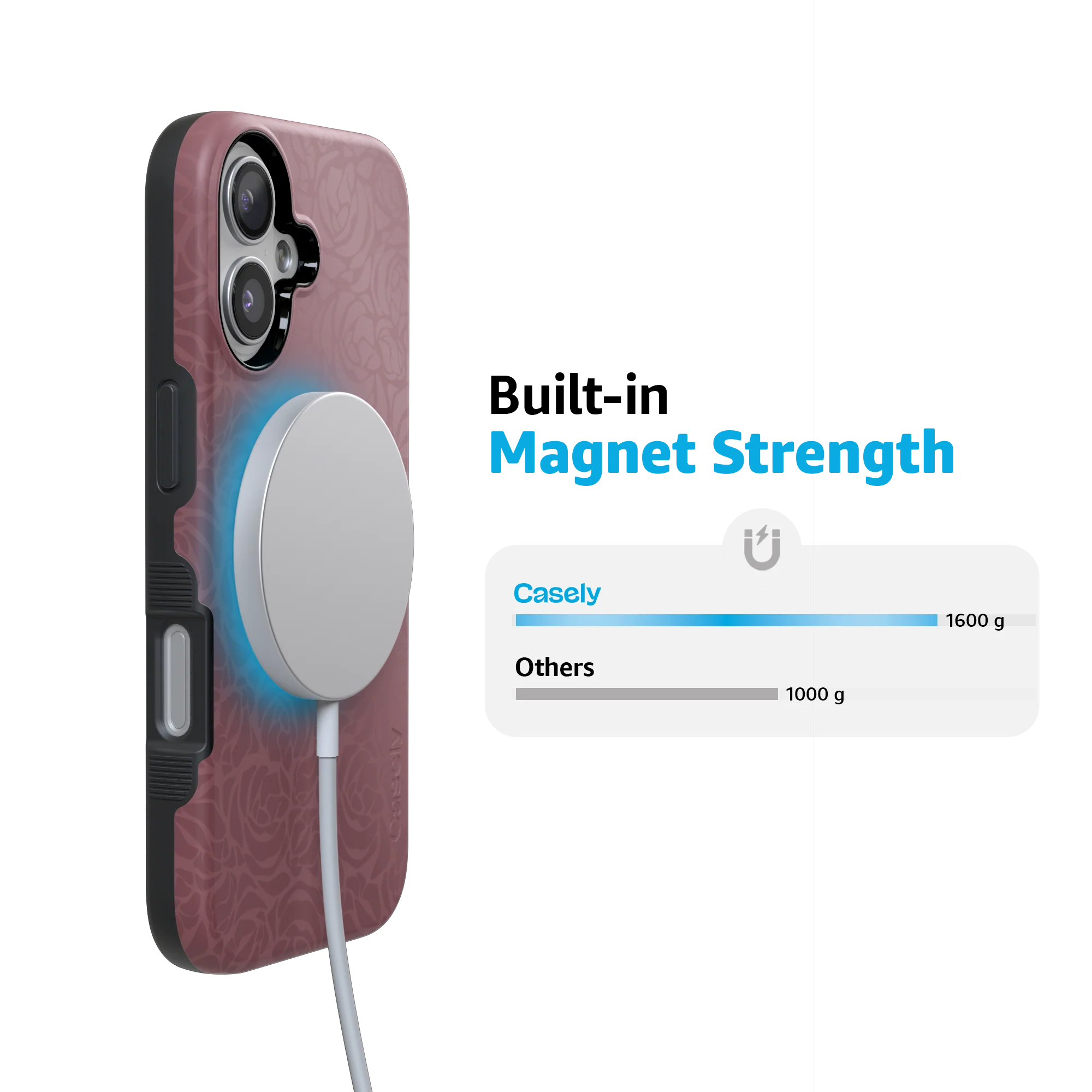 Bordeaux Rose | Moody Monochrome Case - Image 28