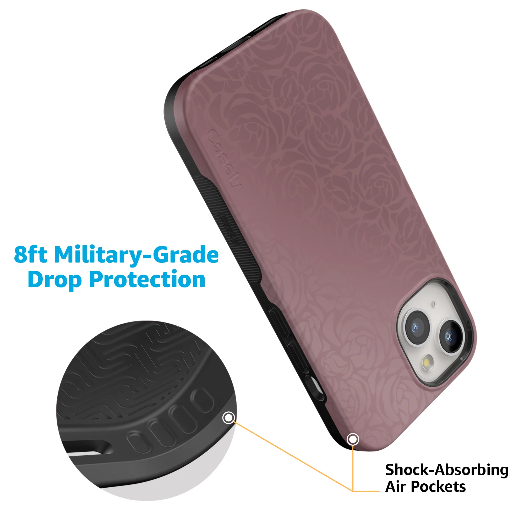 Bordeaux Rose | Moody Monochrome Case - Image 34