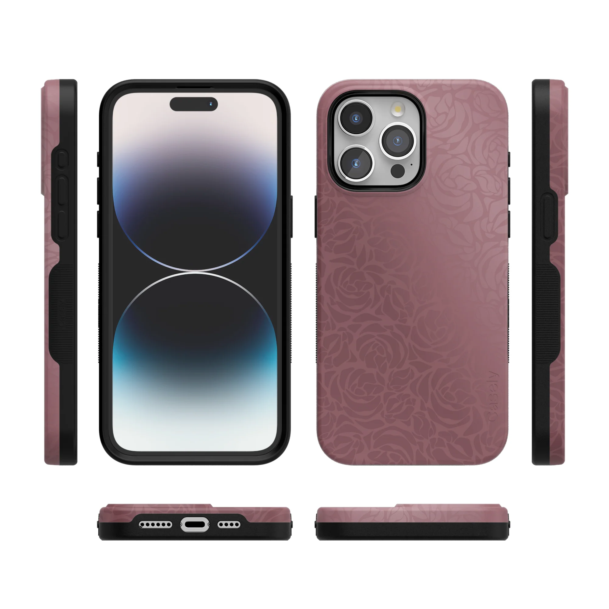 Bordeaux Rose | Moody Monochrome Case - Image 45