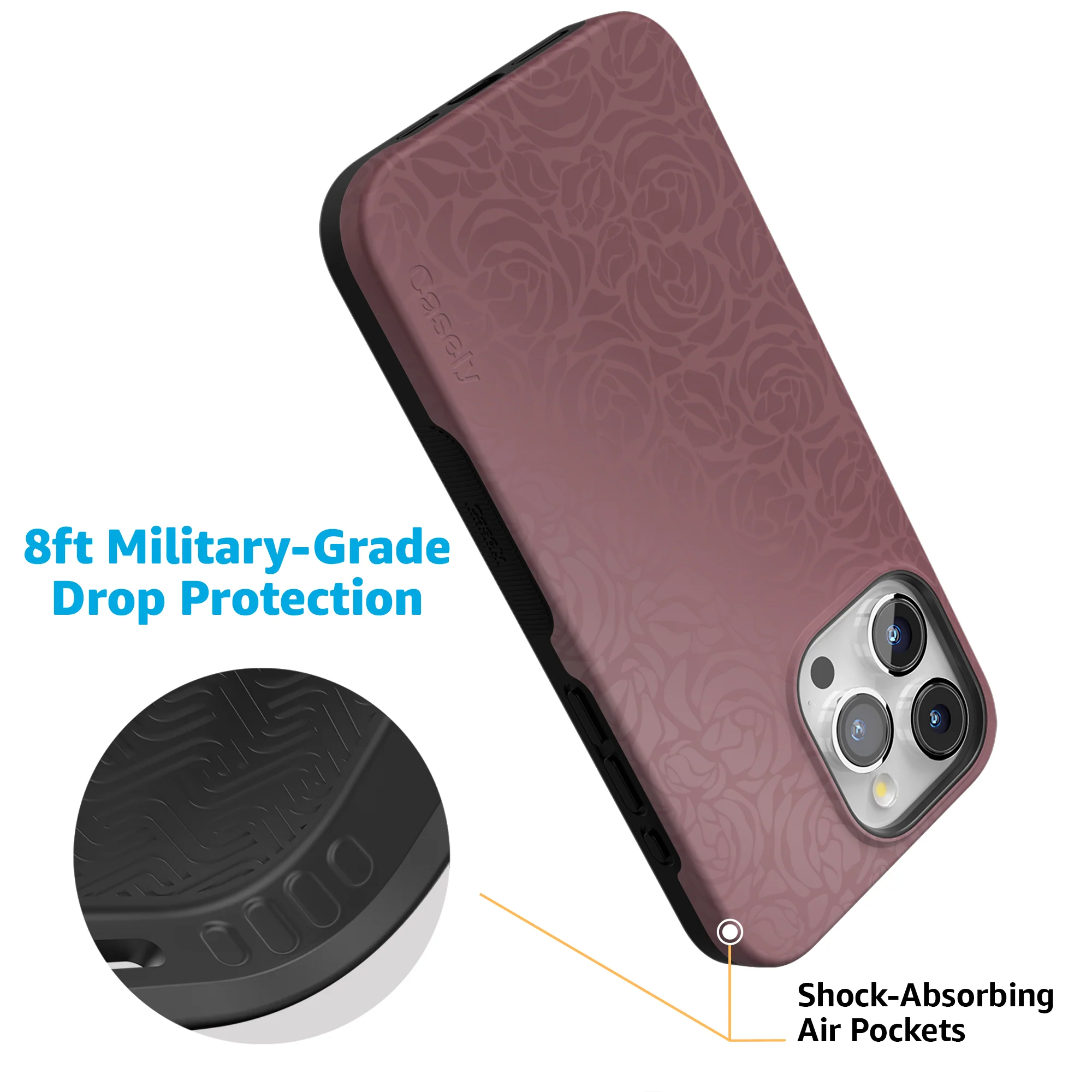 Bordeaux Rose | Moody Monochrome Case - Image 46