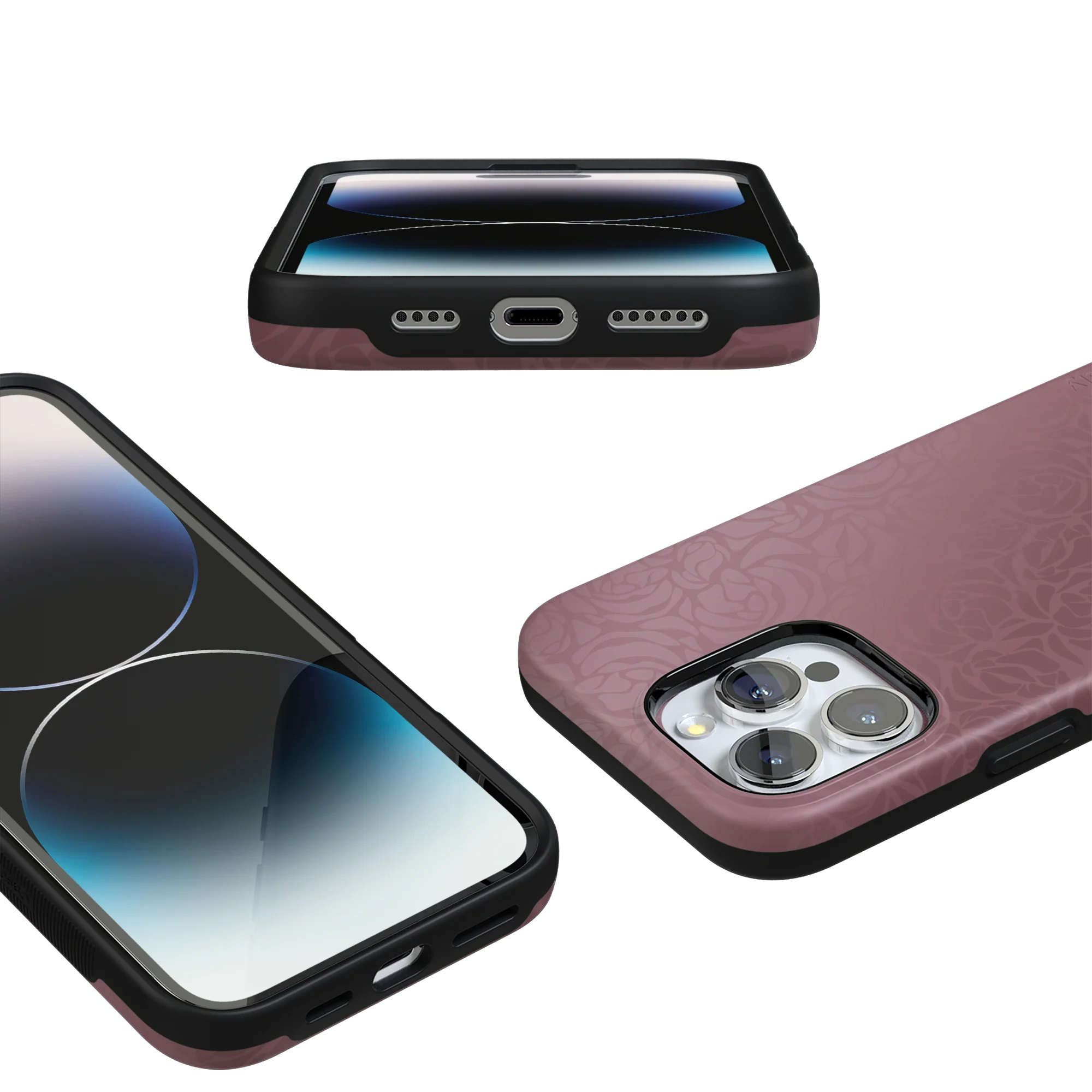 Bordeaux Rose | Moody Monochrome Case - Image 54