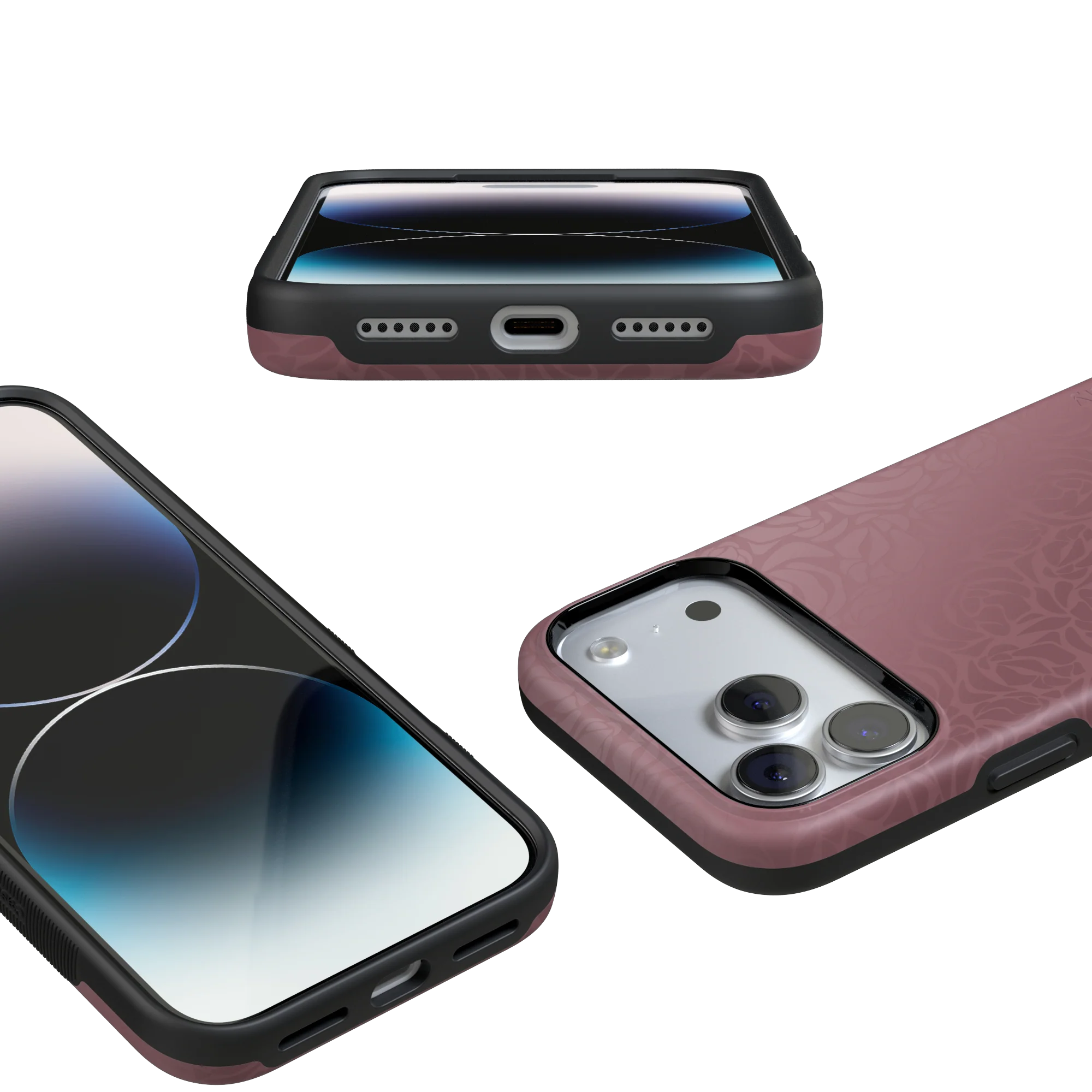 Bordeaux Rose | Moody Monochrome Case - Image 6