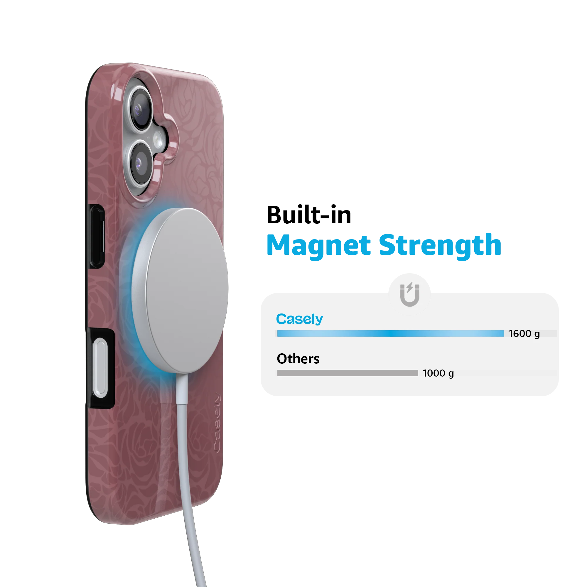 Bordeaux Rose | Moody Monochrome Case - Image 81