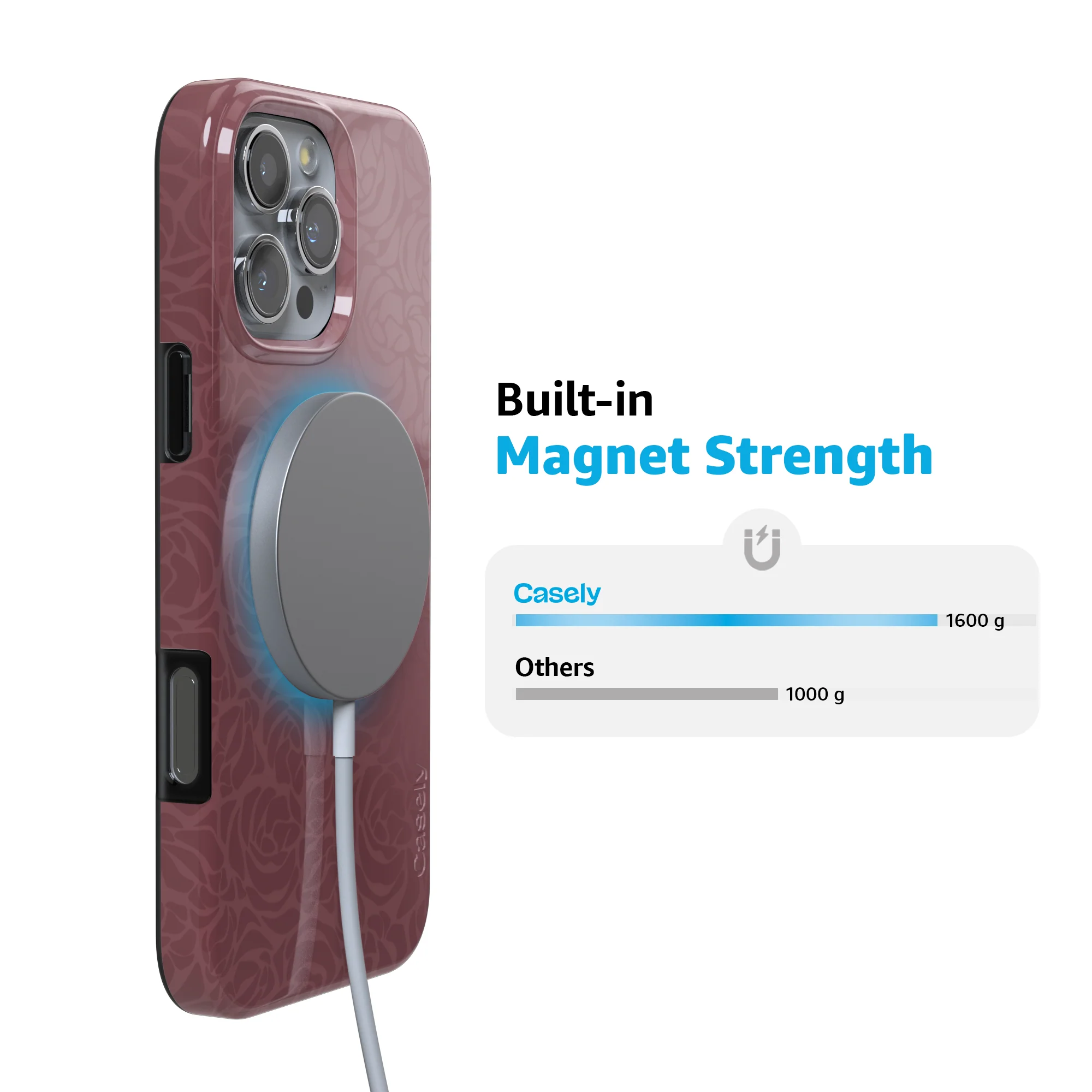 Bordeaux Rose | Moody Monochrome Case - Image 89