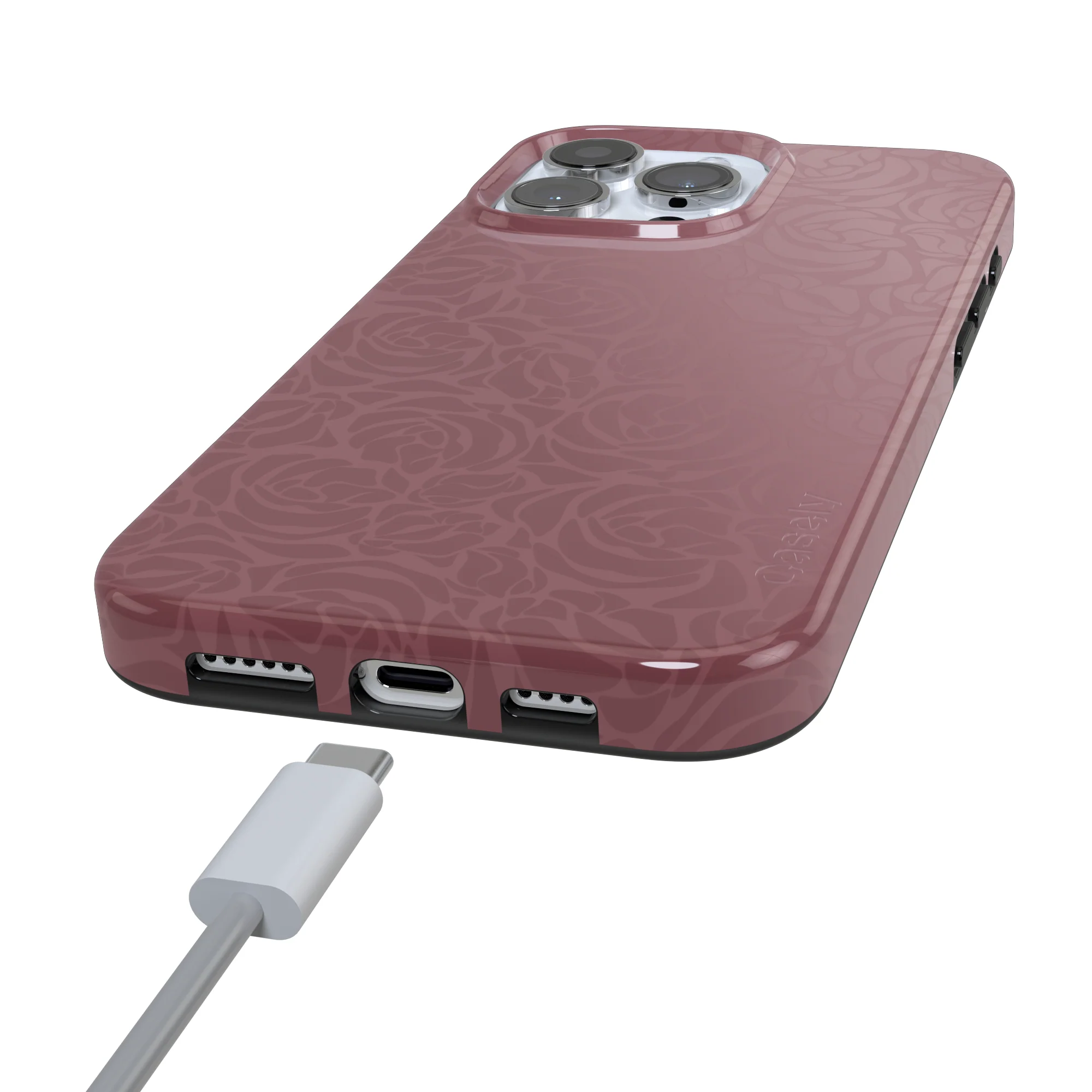 Bordeaux Rose | Moody Monochrome Case - Image 91