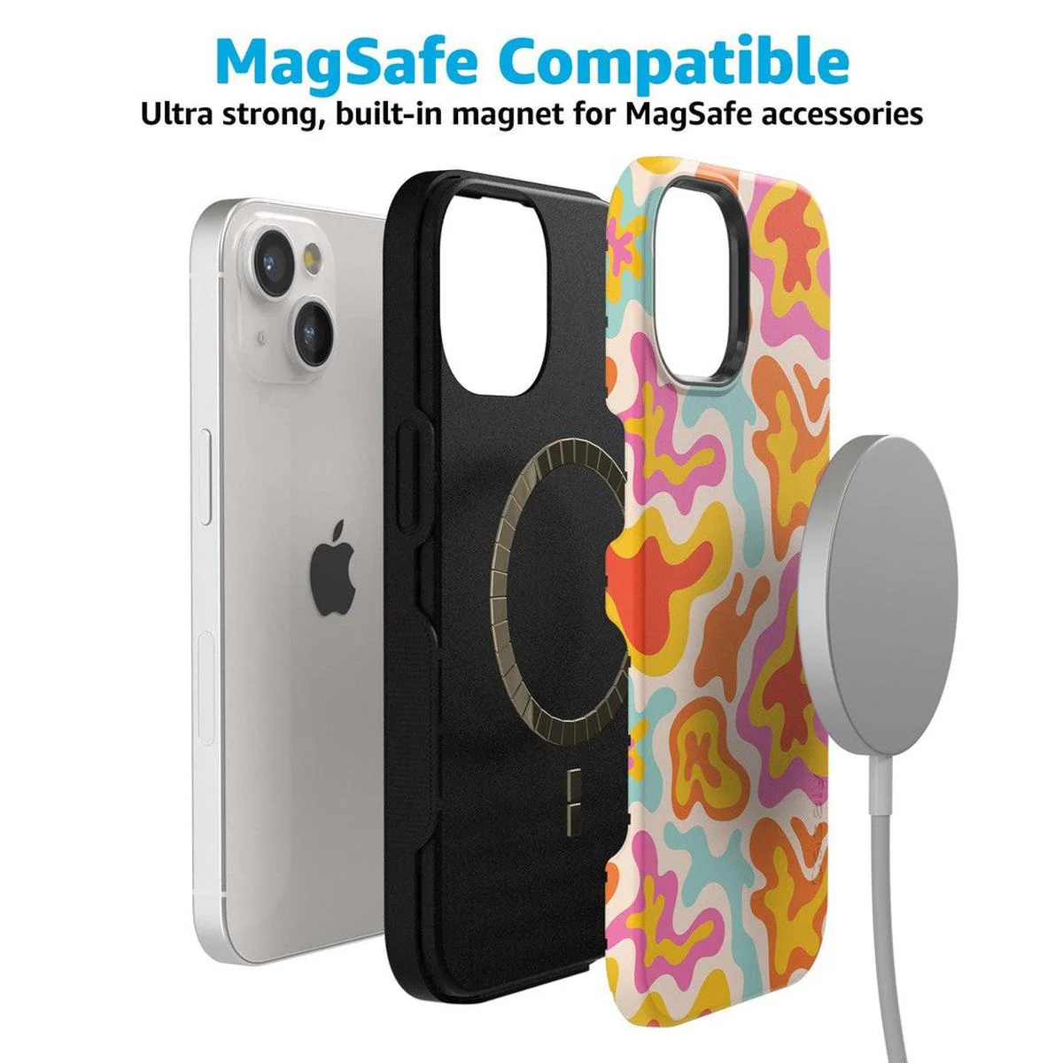 Tropical Color Splash | Abstract Retro Case - Image 110