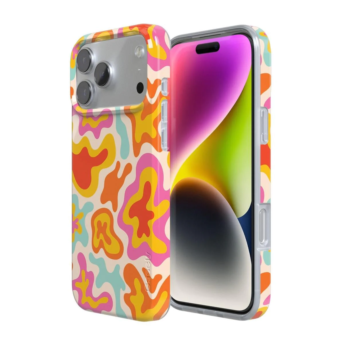 Tropical Color Splash | Abstract Retro Case - Image 138