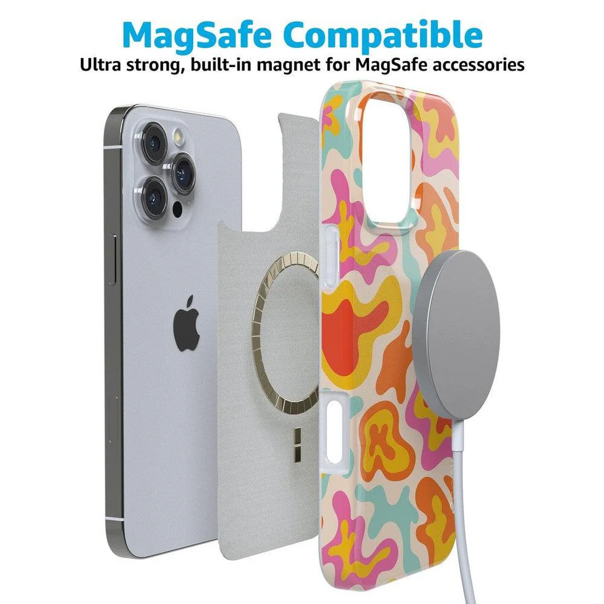 Tropical Color Splash | Abstract Retro Case - Image 15