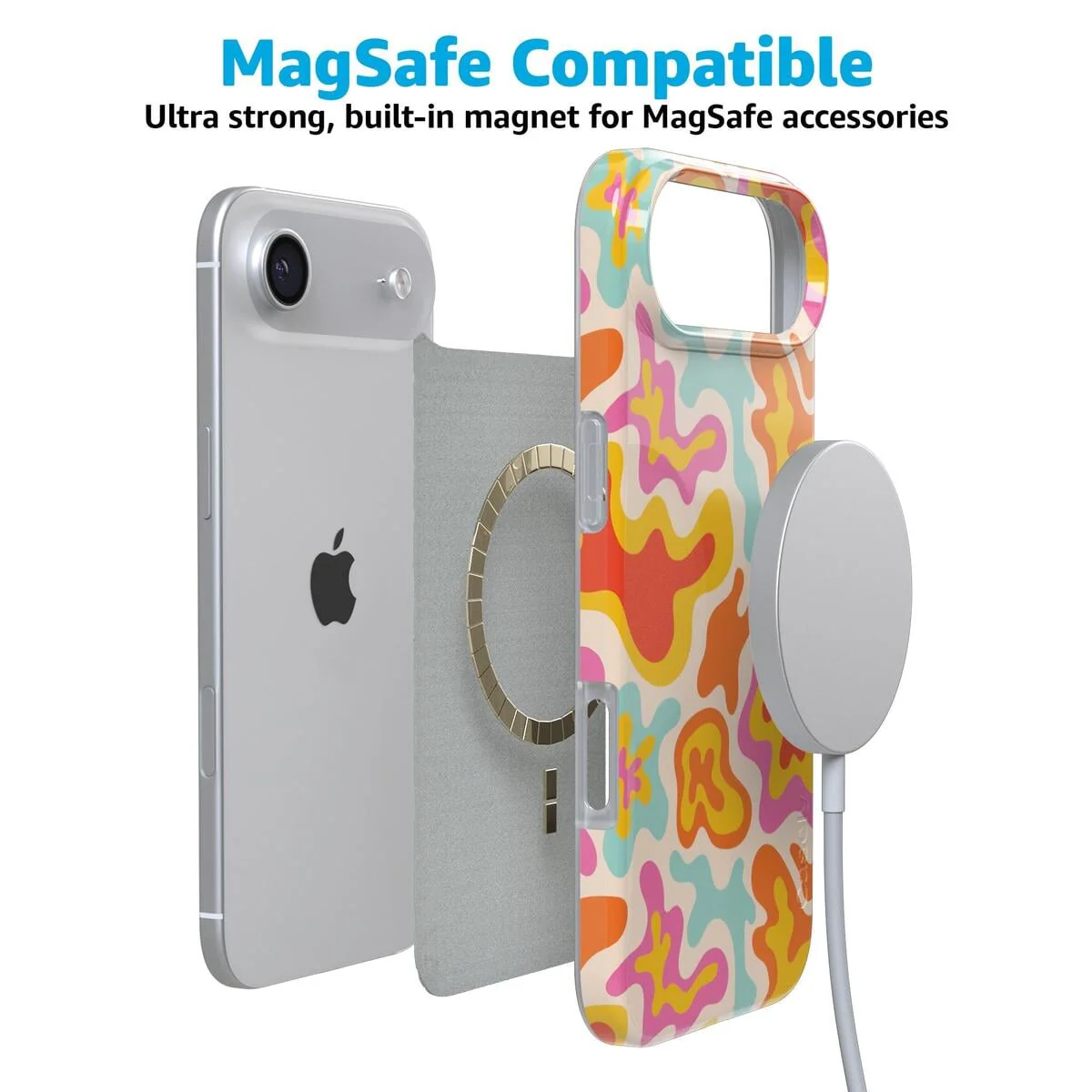 Tropical Color Splash | Abstract Retro Case - Image 152