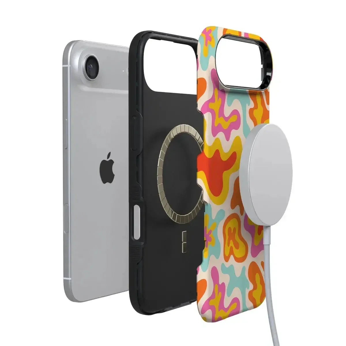 Tropical Color Splash | Abstract Retro Case - Image 156