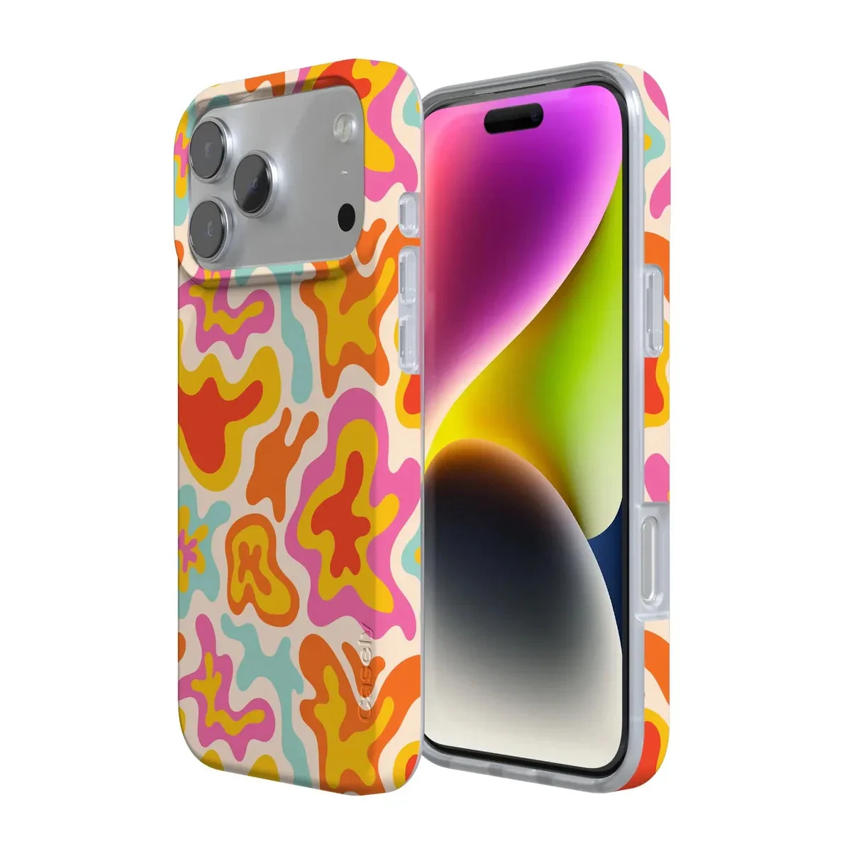 Tropical Color Splash | Abstract Retro Case - Image 166