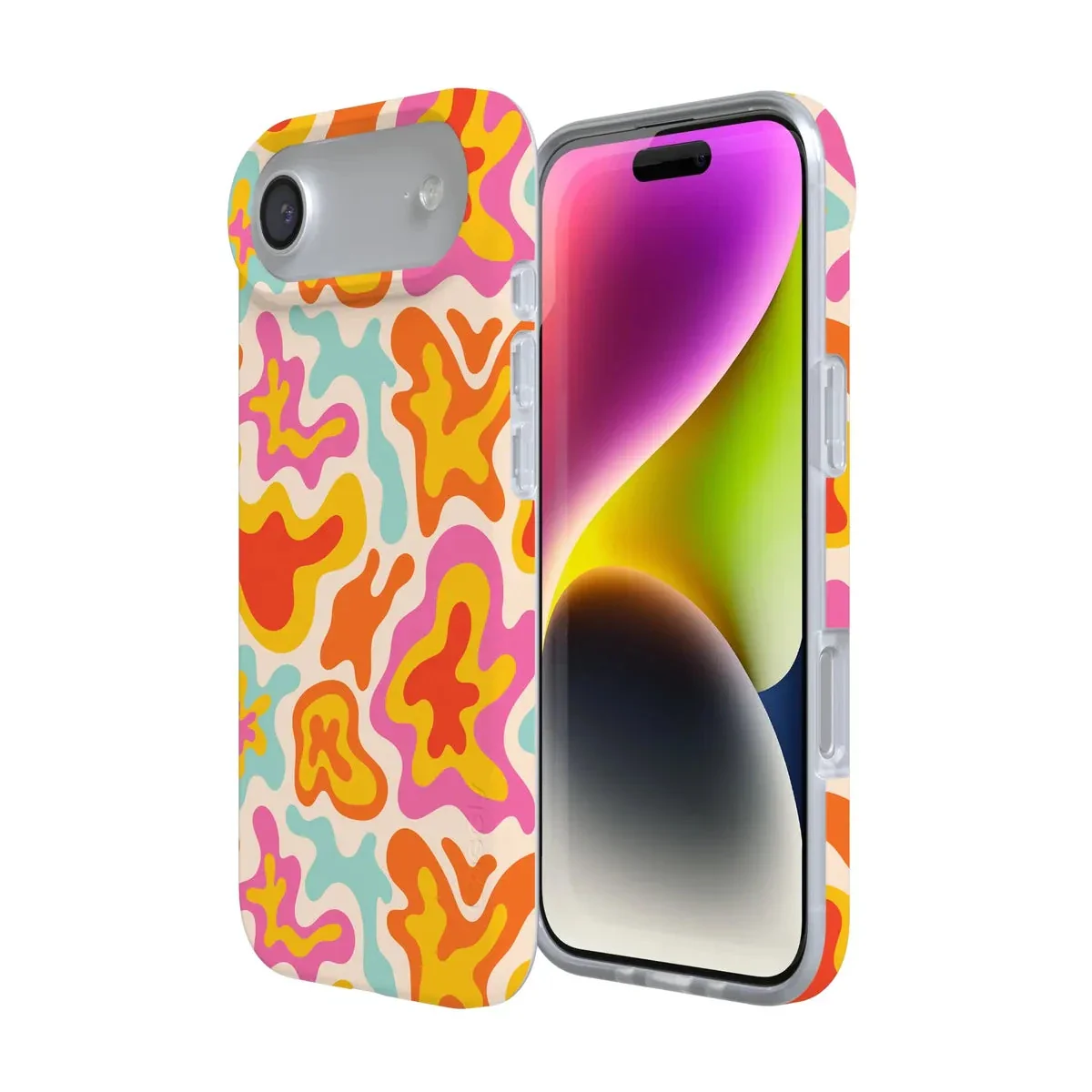 Tropical Color Splash | Abstract Retro Case - Image 169
