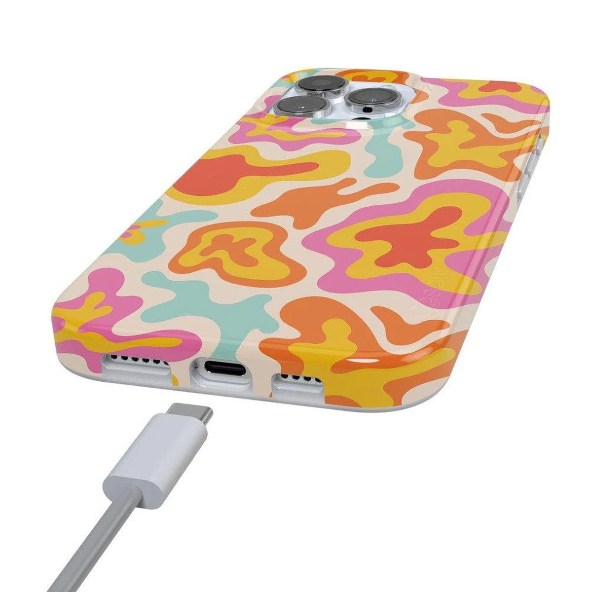 Tropical Color Splash | Abstract Retro Case - Image 18