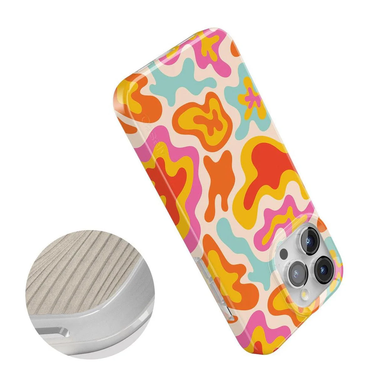 Tropical Color Splash | Abstract Retro Case - Image 34