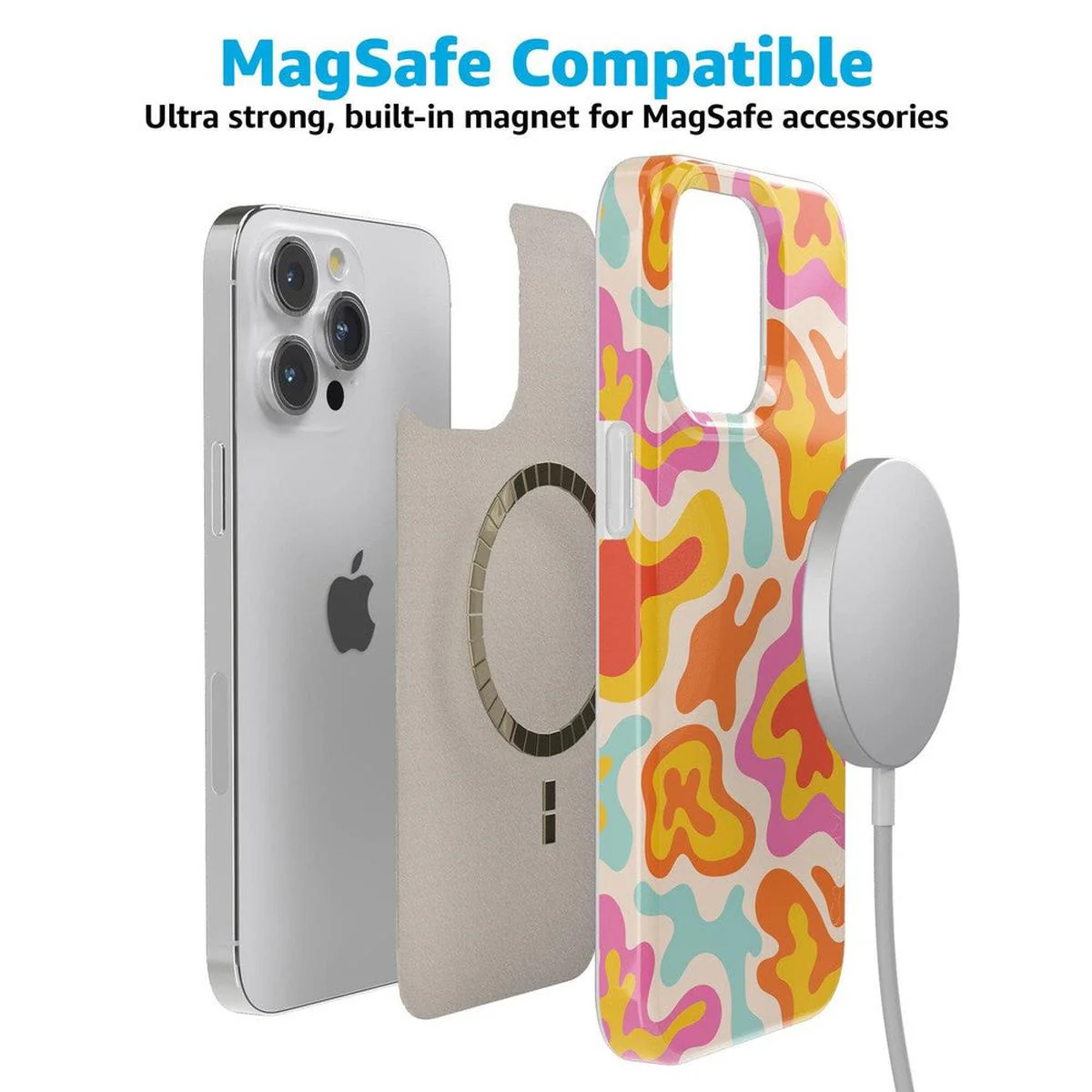 Tropical Color Splash | Abstract Retro Case - Image 36