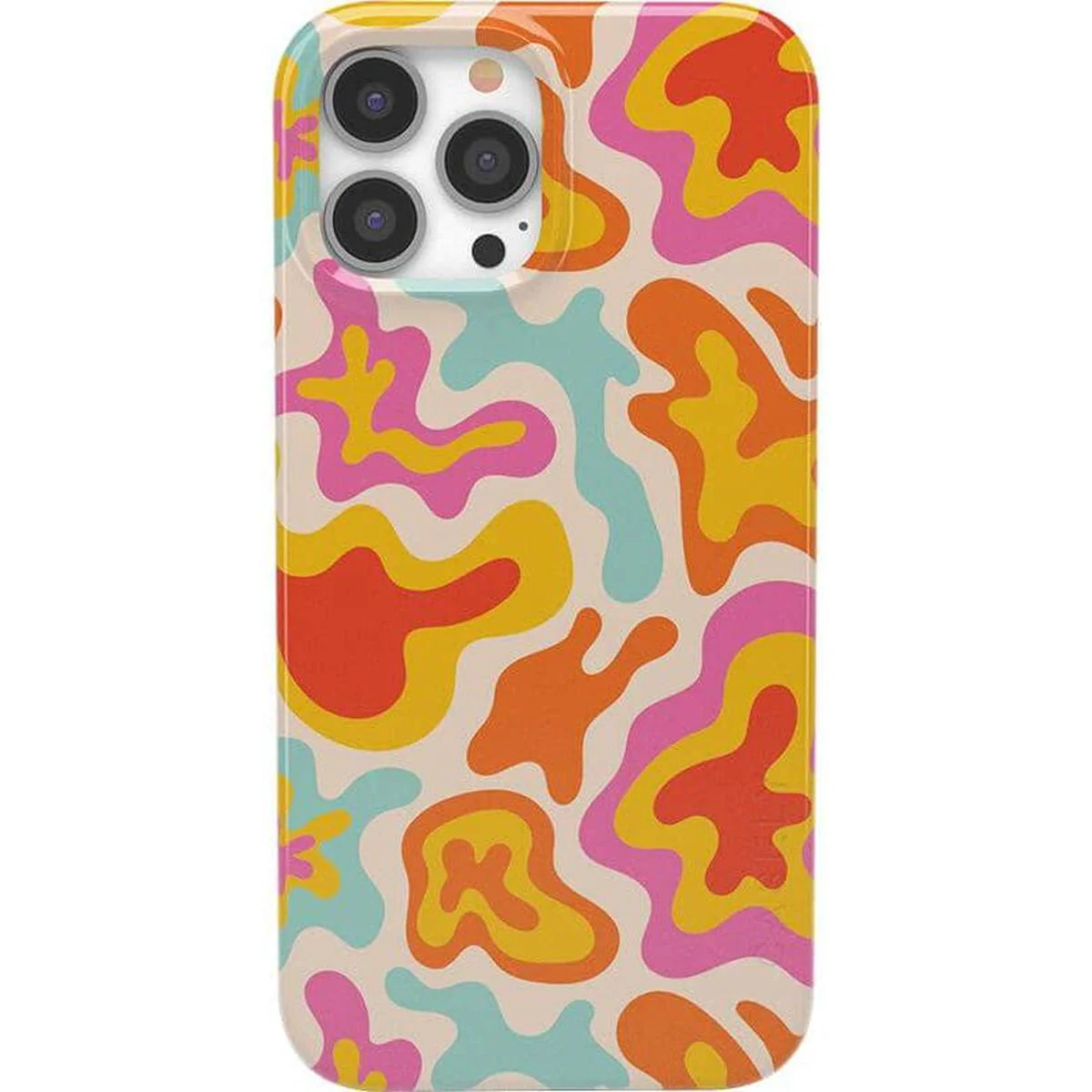 Tropical Color Splash | Abstract Retro Case - Image 40