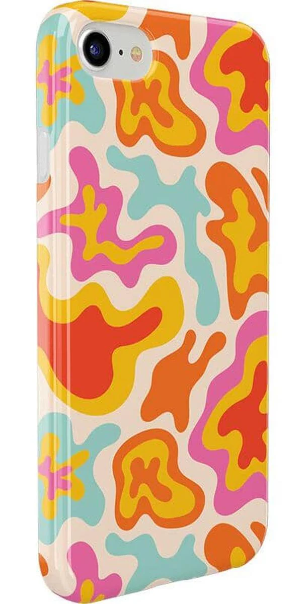Tropical Color Splash | Abstract Retro Case - Image 44