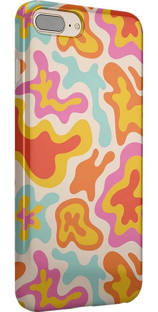 Tropical Color Splash | Abstract Retro Case - Image 47