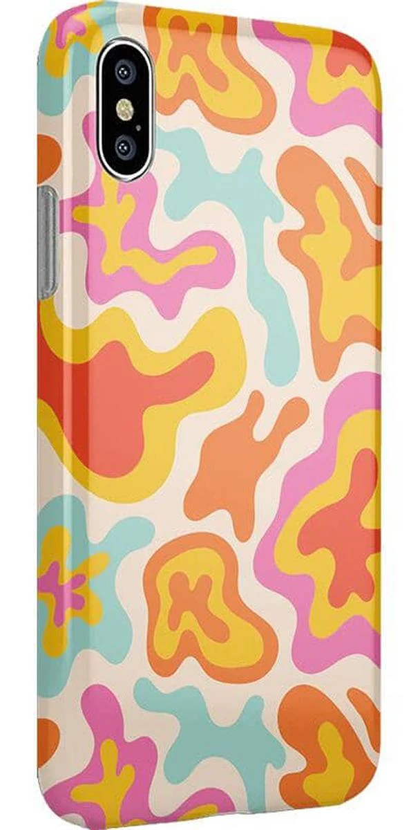 Tropical Color Splash | Abstract Retro Case - Image 70