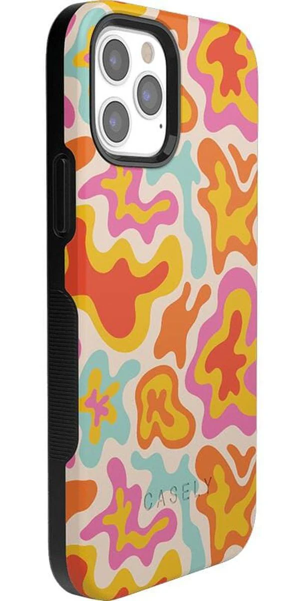Tropical Color Splash | Abstract Retro Case - Image 85