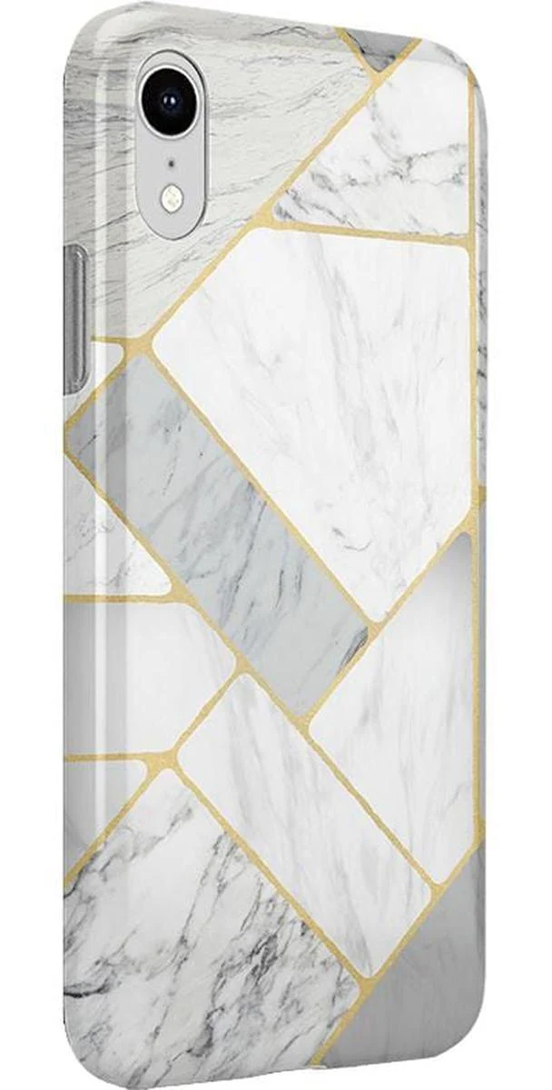 Sharp Lines | Geo White and Gold Marble Case - Image 14